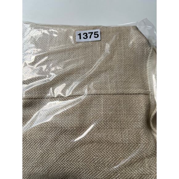 Vintage Mr Sid Silk & Wool Bespoke Suit Jacket Blazer Pale Yellow Beige 40 SG - Picture 12 of 12